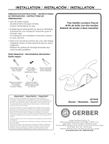 Gerber 43-040 Guía de instalación