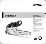 STIHL MS 191 T El manual del propietario