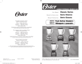 Oster Push Button Blenders Manual de usuario