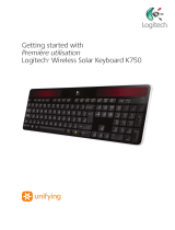 Logitech Wireless Solar Keyboard K750 El manual del propietario
