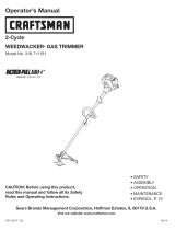 Craftsman WEEDWACKER 316.711191 El manual del propietario