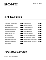 Sony TDG-BR750 Manual de usuario
