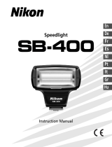 Nikon SPEEDLIGHT SB-400 El manual del propietario