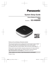 Panasonic KXHN6001 Instrucciones de operación