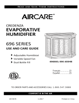 Aircare 696800 Manual de usuario