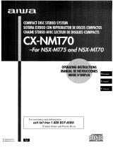 Aiwa NSX-MT70 El manual del propietario