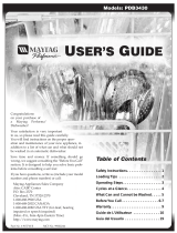 Maytag PDB3430 Manual de usuario