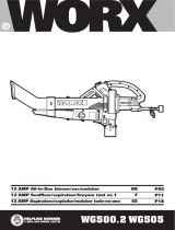 Worx WG505 Manual de usuario