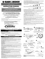 Black & Decker VP600 Manual de usuario