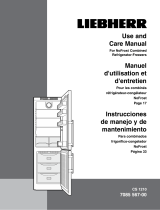 Liebherr CS1210 El manual del propietario