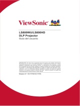 ViewSonic LS800HD Guía del usuario