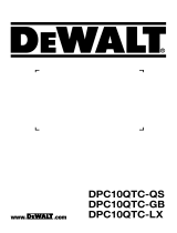 DeWalt DPC10QTC Manual de usuario