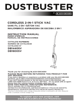 Black & Decker DB1440SV Manual de usuario