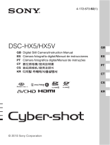 Sony DSC-HX5V Manual de usuario