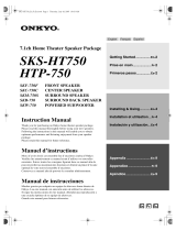 ONKYO SKC-750C Manual de usuario