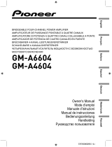 Pioneer GM-A6604 Manual de usuario