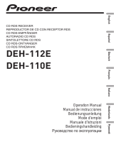 Pioneer deh 112e Manual de usuario