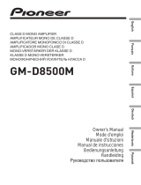 Pioneer GM-D8500M Manual de usuario