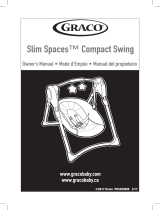 Graco Graco Slim Spaces Compact Baby Swing_0725779 Guía del usuario