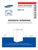 Samsung SRG-118 Manual de usuario