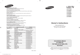 Samsung LE52M86BD Manual de usuario