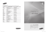Samsung PS50A756T1M Manual de usuario