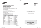 Samsung LE-40F71B Manual de usuario