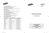 Samsung LE32M7 Manual de usuario