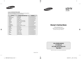 Samsung LE-32R32B Manual de usuario