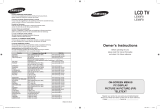 Samsung LE-40F86BD Manual de usuario