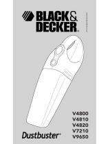 Black & Decker Dust Buster V4800 El manual del propietario