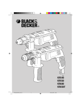 Black & Decker KR540CRE Manual de usuario