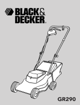 Black & Decker GR290 Manual de usuario