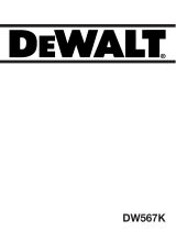 DeWalt DW567 Manual de usuario