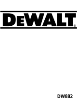 DeWalt DW882 T 1 El manual del propietario