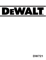 DeWalt DW721 T 2 El manual del propietario