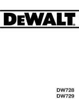 DeWalt DW729 El manual del propietario