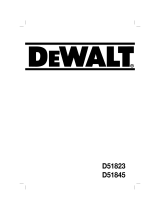 DeWalt D51845 Manual de usuario