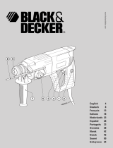 Black and Decker KD960 Bohrhammer El manual del propietario