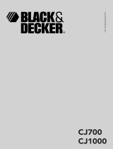 Black & Decker CJ1000 Manual de usuario