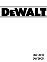 DeWalt DW580K Manual de usuario