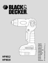 Black & Decker HP9012 Manual de usuario