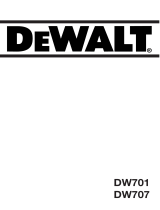 DeWalt DW707 T 2 Manual de usuario