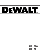 DeWalt D21721 El manual del propietario