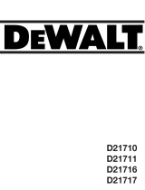 DeWalt d 21710 k El manual del propietario