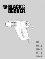 Black and Decker KX1800 Heissluftpistole El manual del propietario