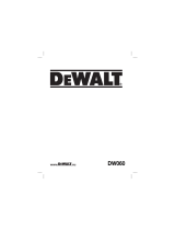 DeWalt DW060 Manual de usuario
