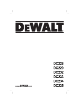 DeWalt DC234K Manual de usuario