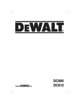 DeWalt DC810 El manual del propietario