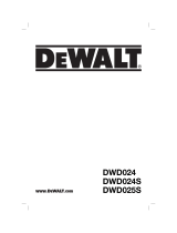 DeWalt DWD024 Manual de usuario
